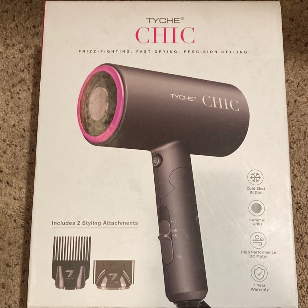NEW Tyche Chic Hair Dryer